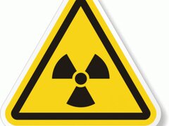 Eticheta material radioactiv